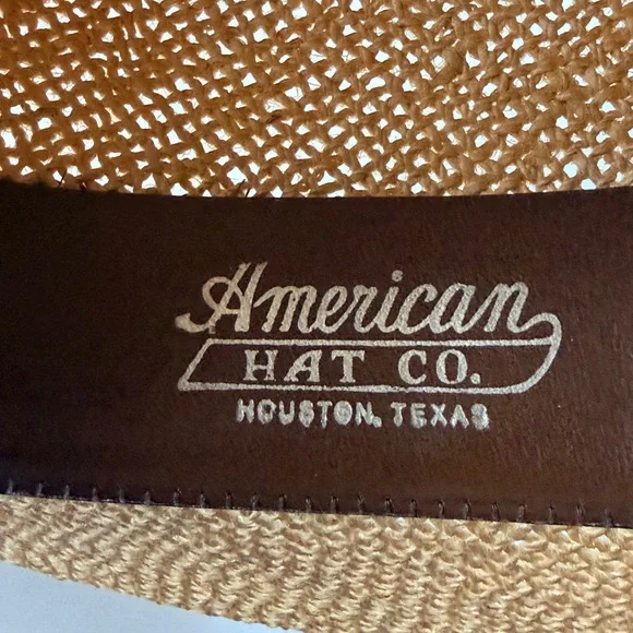 Twister American Hat Company Houston Texas Hat 7 5/8 Vintage